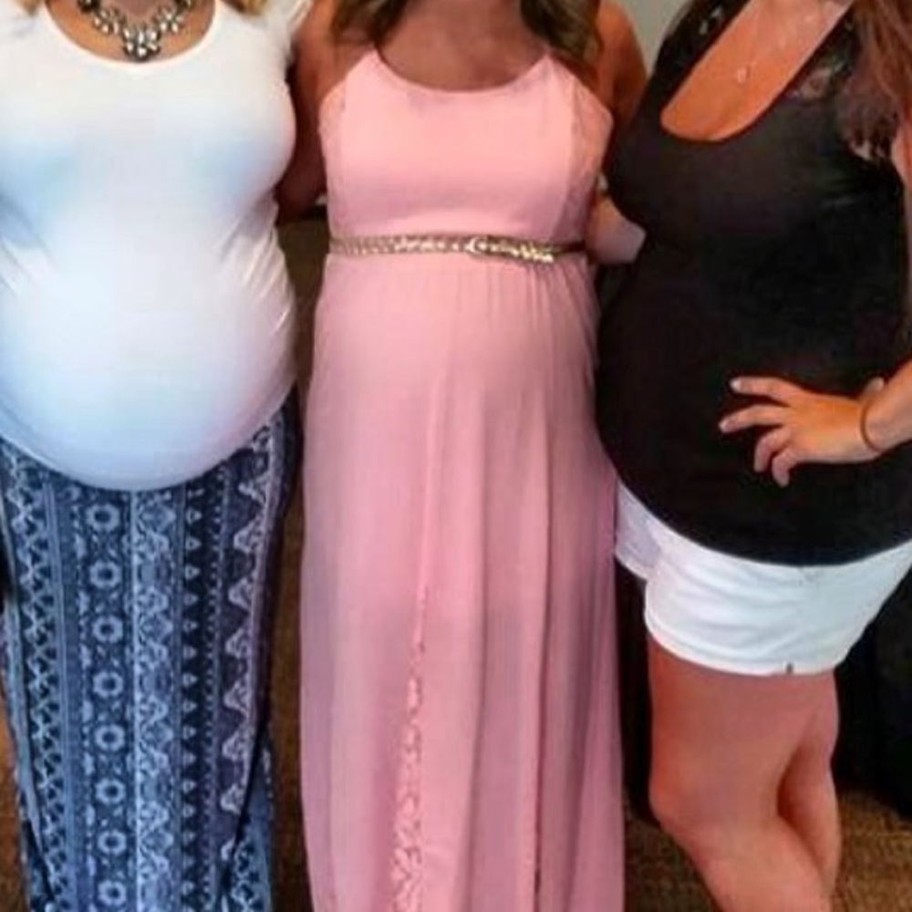 Peach sun dress